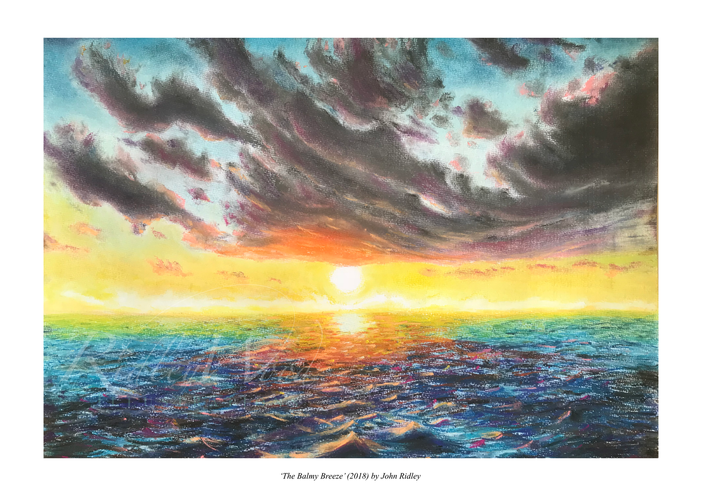 ‘The Balmy Breeze’ by John Ridley Artist-Made A4 Print