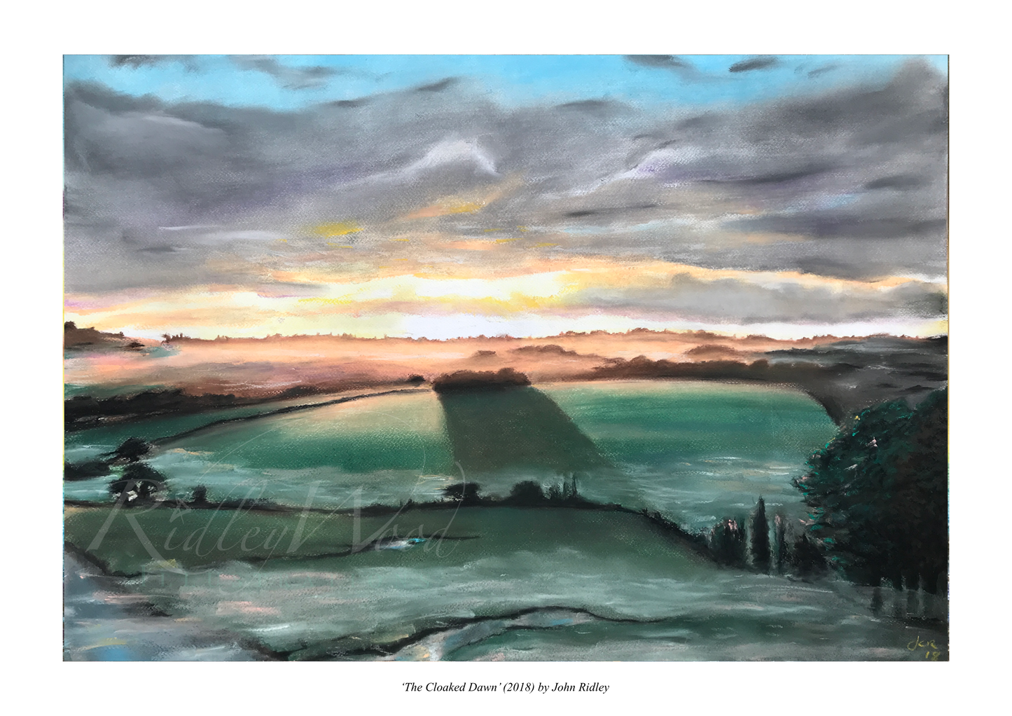 ‘The Cloaked Dawn’ by John Ridley A4 Print