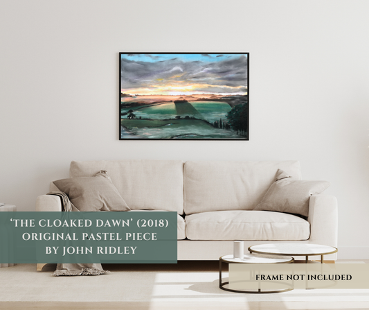 Original Pastel Artwork ‘The Cloaked Dawn’ (2018) by John Ridley