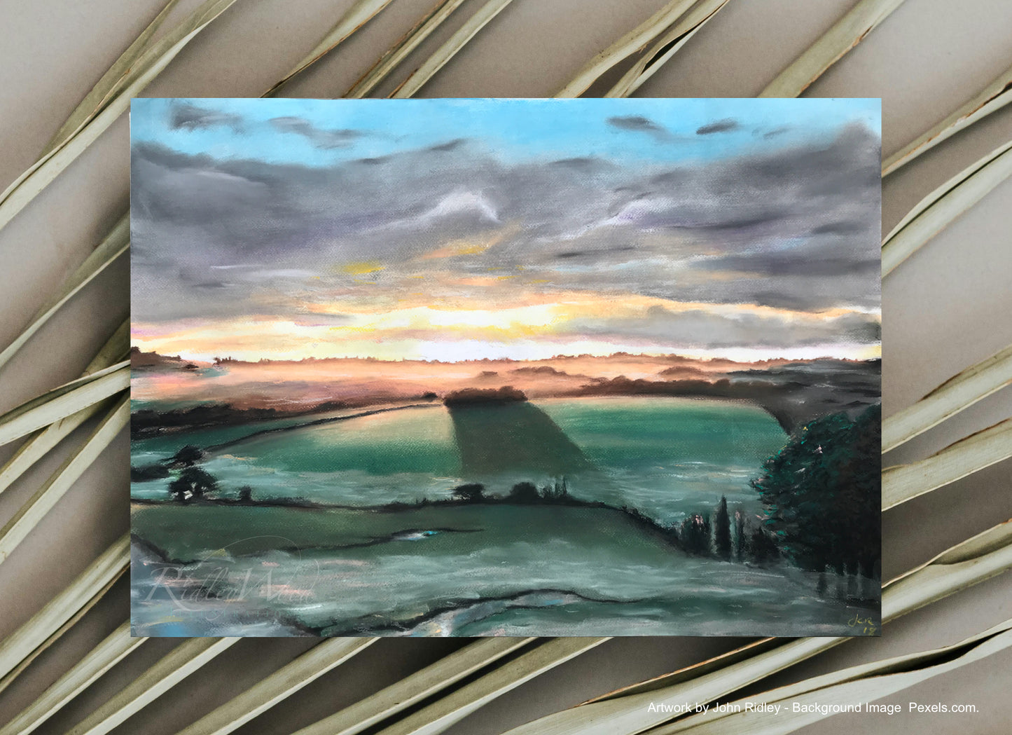 A5 Greeting Card ‘The Cloaked Dawn’