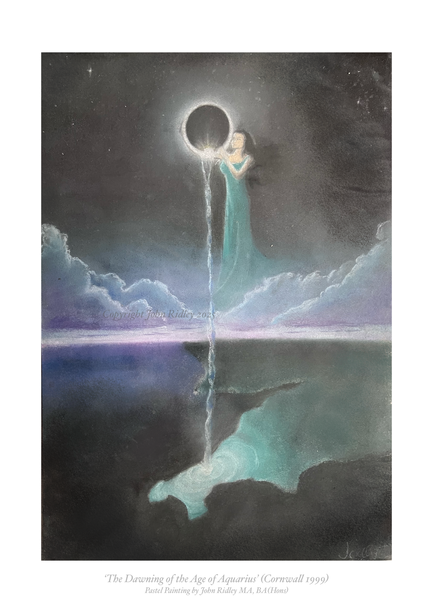 ‘Dawning of the Age of Aquarius’ by John Ridley A4 Print