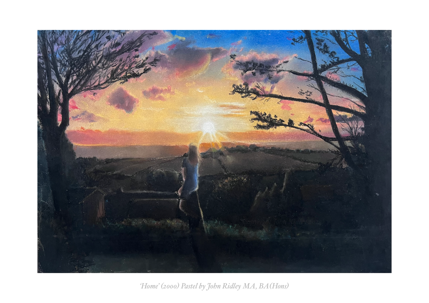 ‘Home’ by John Ridley A4 Print