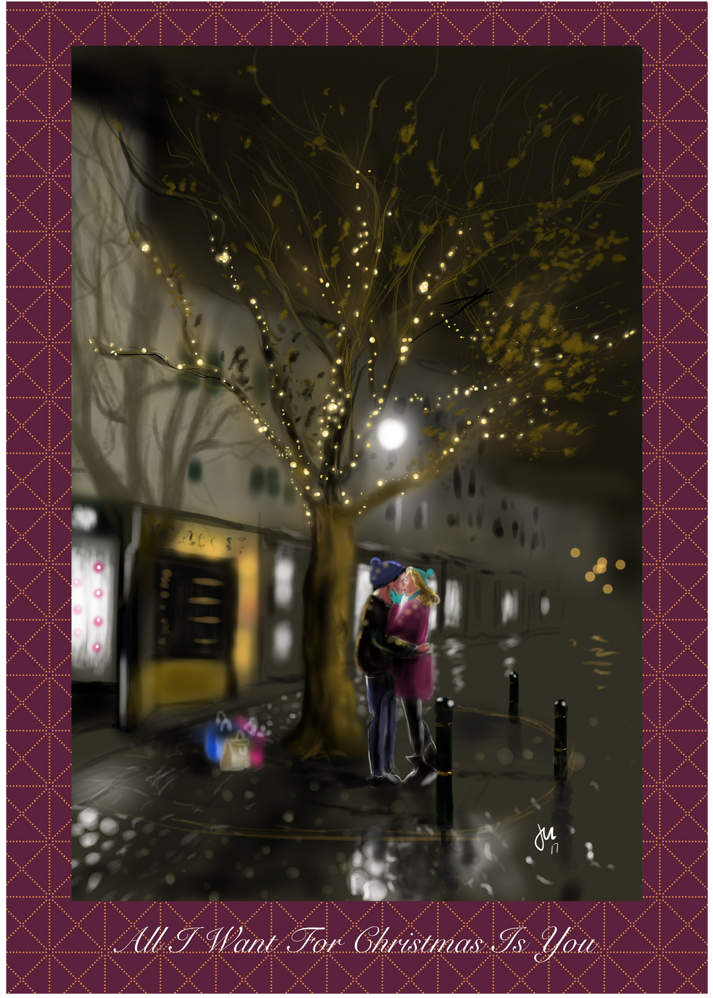 ‘The Last Gift of Christmas’ A5 Greeting Card